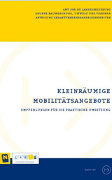 Buchcover: Kleinräumige Mobilitätsangebote